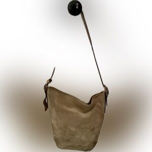 Vintage Coach Bleeker Suede Bucket Bag D25-9187